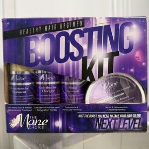 The Mane Choice HEALTHY HAIR BOOSTING KIT ~ 4 Piece Regimen ~ New in Box